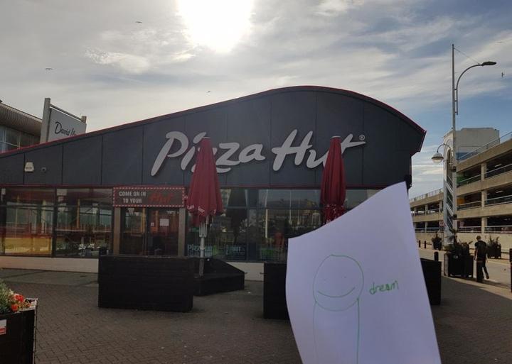 Pizza Hut Restaurant Einkaufszentrum Waterfront